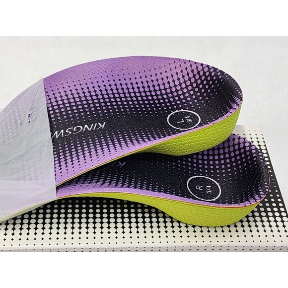 Small 3/4 High Arch Support Insoles for Unisex, Plantar Fasciitis Insoles, Ortho - Picture 5 of 14
